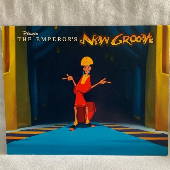 Disney Other - Vintage 2000 Disney’s The Emperor's New Groove Lithograph Portfolio